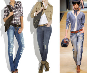 Рваные джинсы снова в моде или обзор Street style