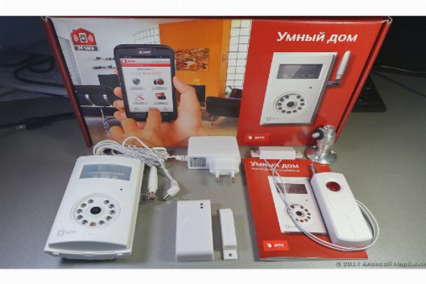 GSM сигнализация с камерой «Умный дом МТС»