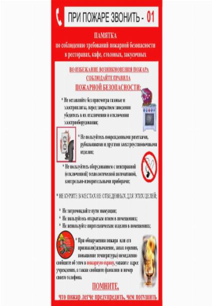 Нормы и правила пожарной